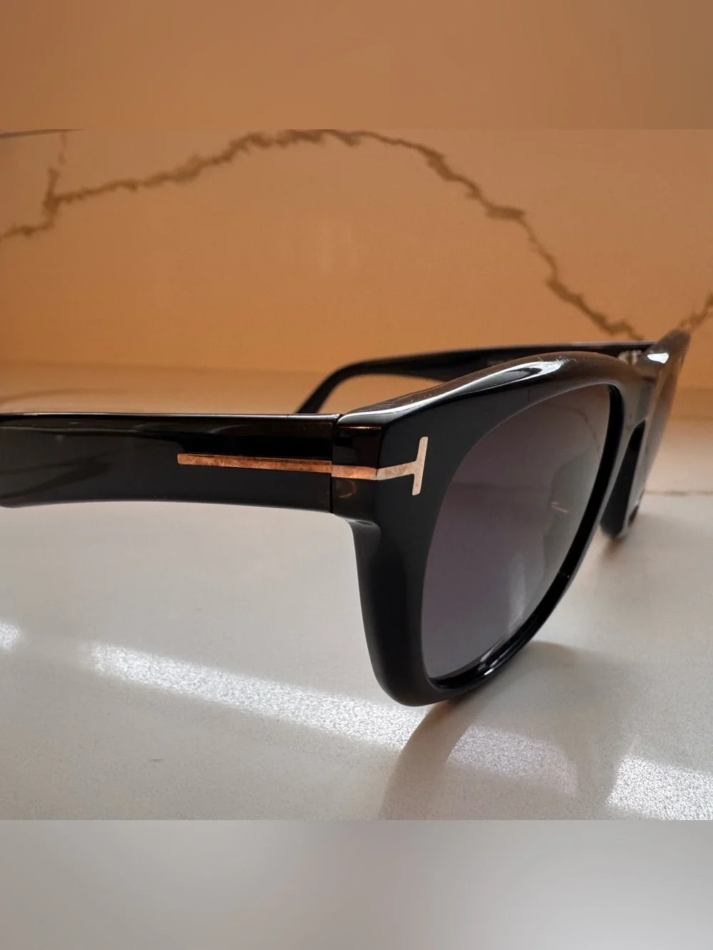🕶️ Tom Ford Kendel TF1076 Square Sunglasses Black